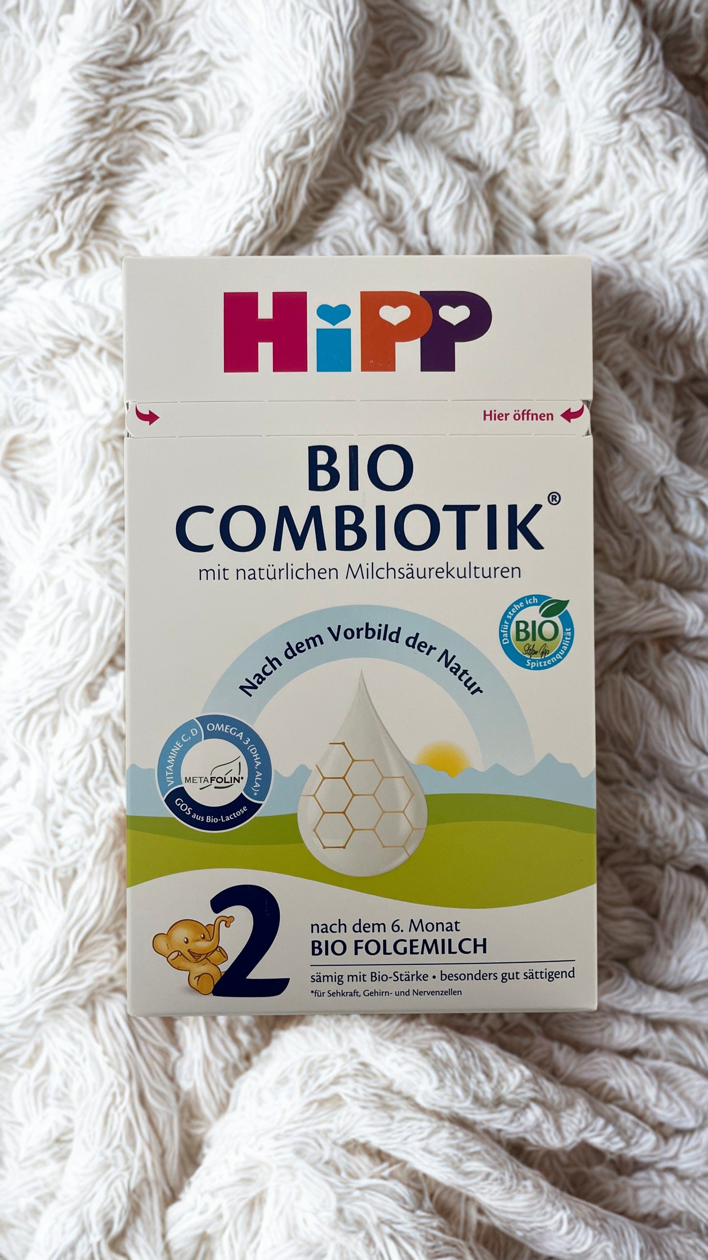 HiPP Bio Combiotik 2 - Organic Follow-on Formula, 600g - Single
